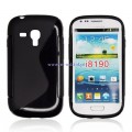 Pokrowiec BACK CASE LUX SAMSUNG i8190 wzr S czarn