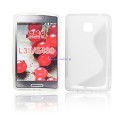 Pokrowiec BACK CASE LUX LG L7 II wzr S transparen