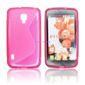 Pokrowiec BACK CASE LUX LG L7 2 DUAL wzr S rowy