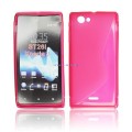 Pokrowiec BACK CASE LUX SONY J ST26i rowy
