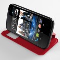Etui SLIM VIEW Samsung G7105 GRAND2 czerwony
