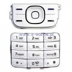 Klawiatura NOKIA 5200 / 5300 srebrna