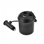 Rozdzielacz gniazda zapalniczki KUBEK 2+2USB