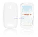 Pokrowiec BACK CASE LUX NOKIA 610 LUMIA wz�r S bia