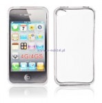 Pokrowiec BACK CASE LUX IPHONE 5 bia�y wz�r 