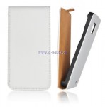 Kab.pion.z klapk� LUX iPhone 5, 5S bia�a