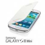 Oryginalny pokrowiec Samsung S III Mini White Flip