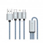 Kabel DEVIA FISH 3W1 lighting/micro/typ c