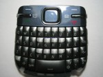Klawiatura NOKIA C3 niebieska  HQ