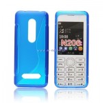 Pokrowiec BACK CASE LUX NOKIA 206 NIEBIESKI wzr S