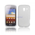 Pokrowiec BACK CASE SAMSUNG I8160 ACE2 wz�r S bia�