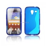 Pokrowiec BACK CASE SAMSUNG I8160 ACE2 wz�r S nieb