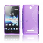 Pokrowiec BACK CASE LUX SONY XPERIA E, C1505 fiole
