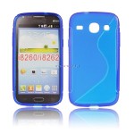 Pokrowiec BACK CASE LUX i8260 Galaxy Core niebies