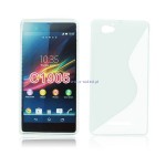 Pokrowiec BACK CASE LUX SONY XPERIA M, C1905 trans