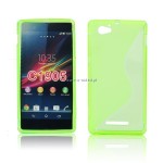 Pokrowiec BACK CASE LUX SONY XPERIA M, C1905 zielo