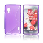 Pokrowiec BACK CASE LUX LG L5 II wz�r S fioletowy