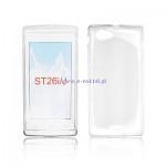 Pokrowiec BACK CASE LUX SONY XPERIA Z, wz�r S bia�