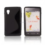 Pokrowiec BACK CASE LUX LG L4 E440 CZARNY