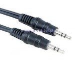 Kabel wtyk JACK 3,5mm - wtyk JACK 3,5mm 1m 