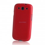 Pokrowiec BACK CASE LUX SONY M4 AQUA czerwony