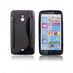 Pokrowiec BACK CASE LUX NOKIA 1320 czarny