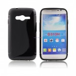 Pokrowiec BACK CASE LUX G313 Galaxy TREND2 czarn