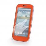 Etui SLIM VIEW Samsung i9500 S4 pomara�czowy