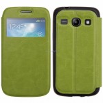 Etui SLIM VIEW Samsung G357 ACE4 LTE zielony